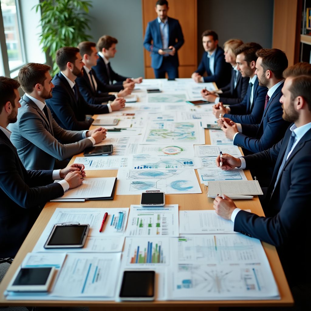 Workshop zur strategischen Finanzplanung mit Unternehmenskunden